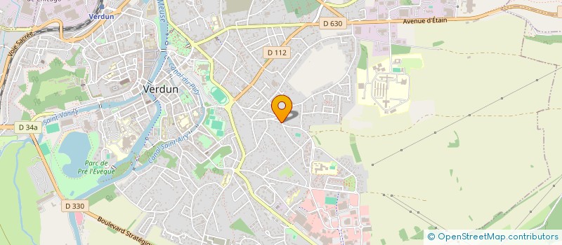localisation de l'entreprise SCI LAUMAAX à VERDUN