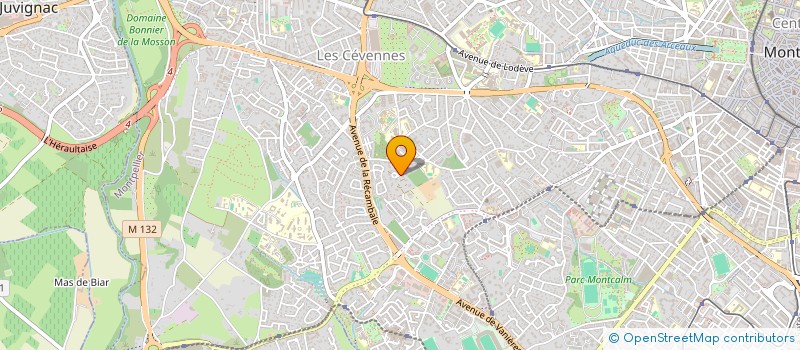 localisation de l'entreprise SCI LAUMAPHI à MONTPELLIER