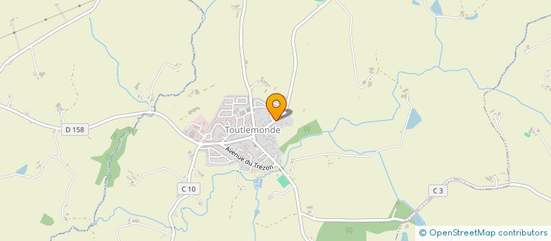 localisation de l'entreprise SCI LAUMAX  TOUTLEMONDE