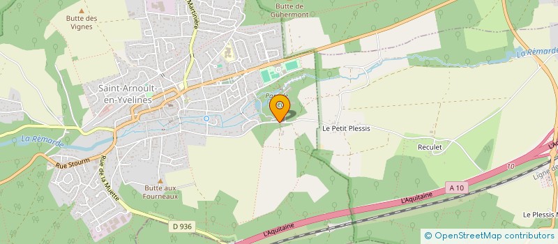 localisation de l'entreprise SCI LAUMEL  SAINT-ARNOULT-EN-YVELINES