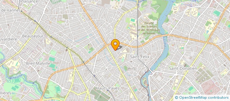 localisation de l'entreprise SCI LAUMIC à NANTES