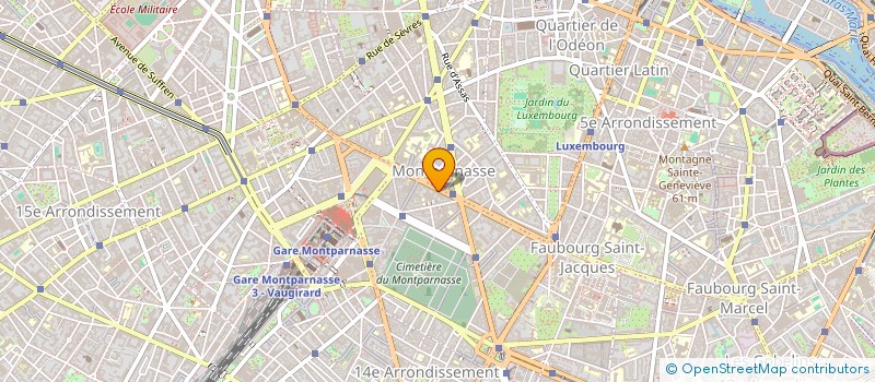 localisation de l'entreprise SCI LAUNAGUET NOREV à PARIS