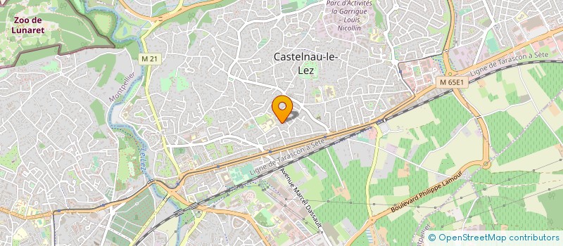 localisation de l'entreprise SCI LAUNAT à CASTELNAU-LE-LEZ