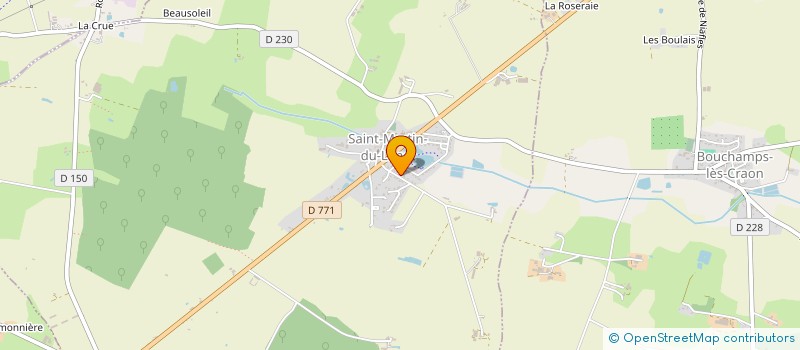 localisation de l'entreprise SCI LAUNAY  LA SELLE-CRAONNAISE