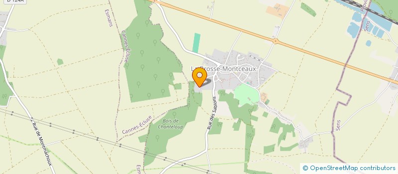 localisation de l'entreprise SCI LAUNAY  LA BROSSE-MONTCEAUX