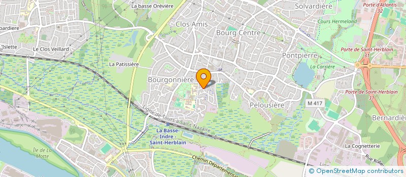 localisation de l'entreprise SCI LAUNAY  ST-HERBLAIN