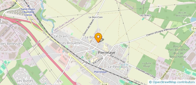 localisation de l'entreprise SCI LAUNAY ATHIS MONS  PIERRELAYE