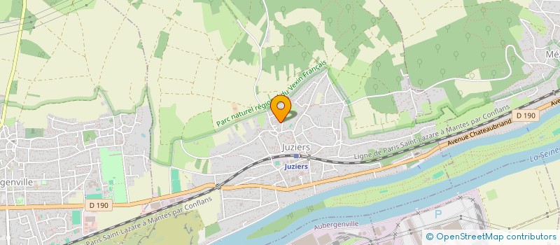 localisation de l'entreprise SCI LAUNAY SEGUY à JUZIERS