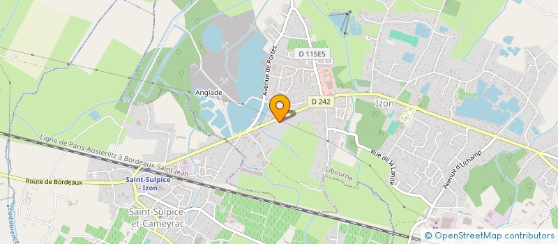 localisation de l'entreprise SCI LAUNIC  IZON