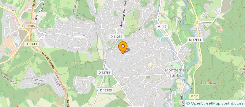 localisation de l'entreprise SCI LAUNICATHEN  MONTFERRIER-SUR-LEZ