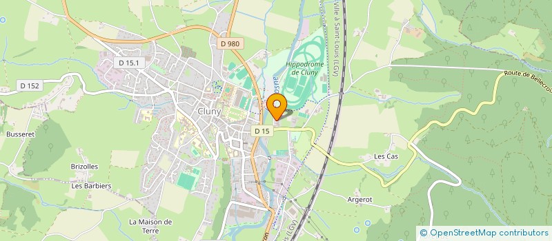 localisation de l'entreprise SCI LAUNIE IMMO  CLUNY