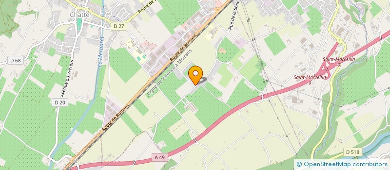 localisation de l'entreprise SCI LAUP  CHATTE