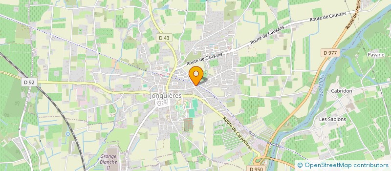 localisation de l'entreprise SCI LAUPTIMMO  JONQUIERES