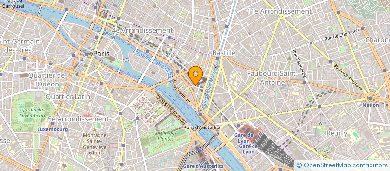 localisation de l'entreprise SCI LAURA  PARIS