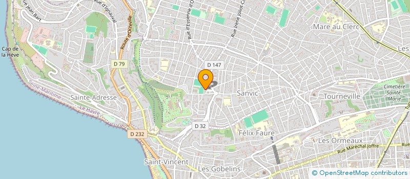 localisation de l'entreprise SCI LAURA à LE HAVRE