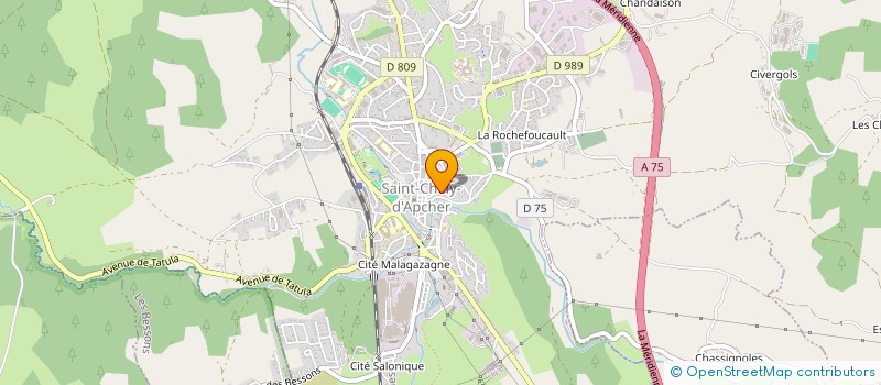 localisation de l'entreprise SCI LAURA  RIMEIZE