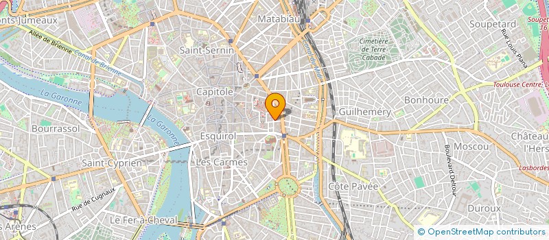 localisation de l'entreprise SCI LAURA à TOULOUSE