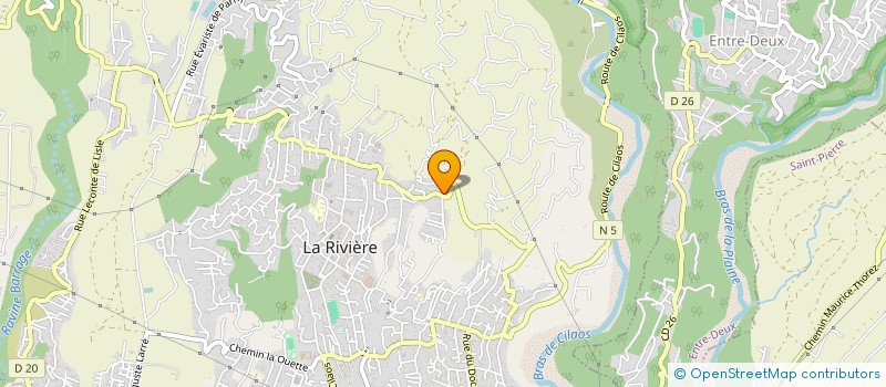 localisation de l'entreprise SCI LAURA  SAINT-LOUIS