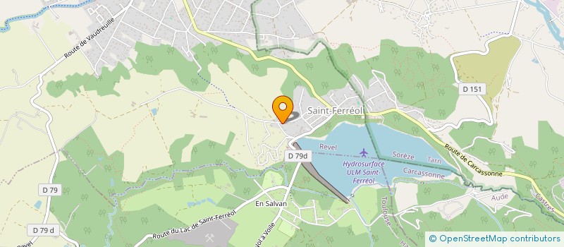 localisation de l'entreprise SCI LAURA  REVEL