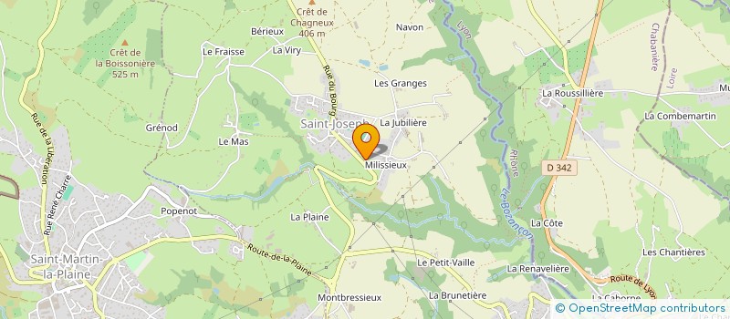 localisation de l'entreprise SCI LAURA VF  SAINT-JOSEPH