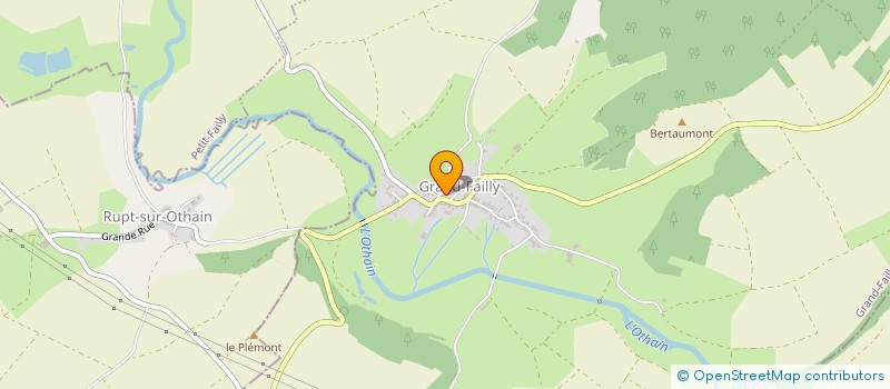 localisation de l'entreprise SCI LAURACLE  GRAND-FAILLY