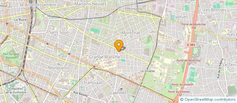 localisation de l'entreprise SCI LAURAL  LYON