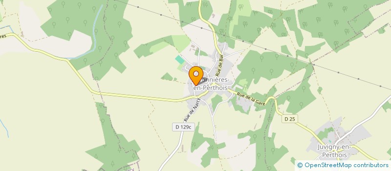 localisation de l'entreprise SCI LAURALEX  SAVONNIERES-EN-PERTHOIS