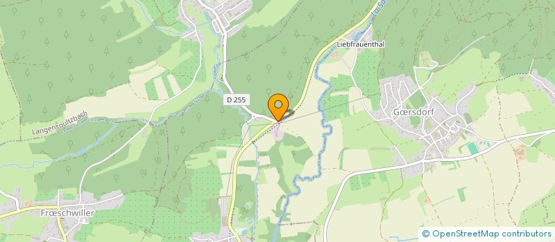 localisation de l'entreprise SCI LAURALIE  WOERTH