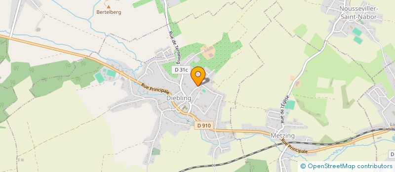 localisation de l'entreprise SCI LAURALILO  DIEBLING