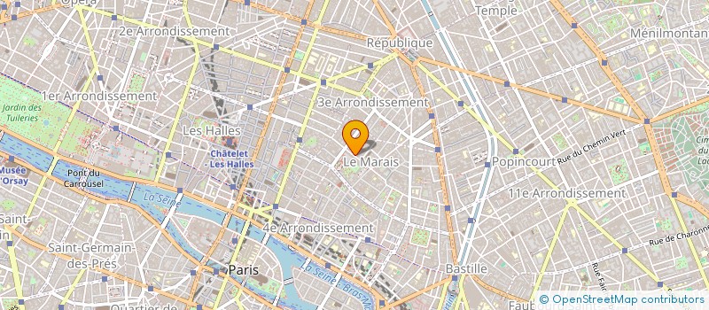 localisation de l'entreprise SCI LAURAMA  PARIS