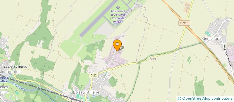 localisation de l'entreprise SCI LAURAMAR à BOISSY-L'AILLERIE