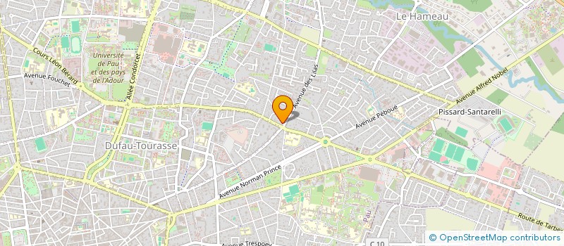 localisation de l'entreprise SCI LAURANAIS à PAU