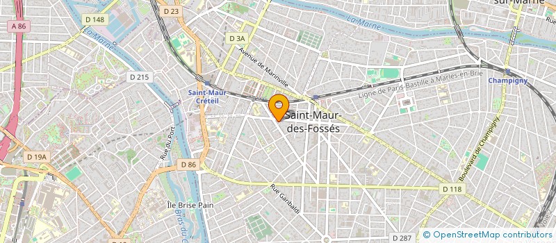 localisation de l'entreprise SCI LAURANNA à SAINT-MAUR-DES-FOSSES