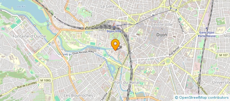 localisation de l'entreprise SCI LAURANNELINE à DIJON