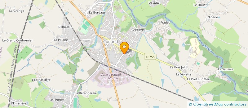 localisation de l'entreprise SCI LAURAY  CUGAND