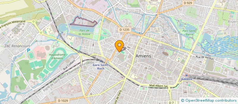 localisation de l'entreprise SCI LAURAYBU à AMIENS