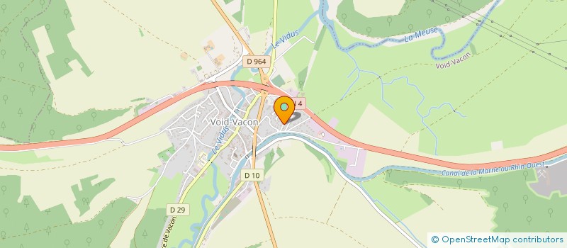 localisation de l'entreprise SCI LAURDAV à VOID-VACON