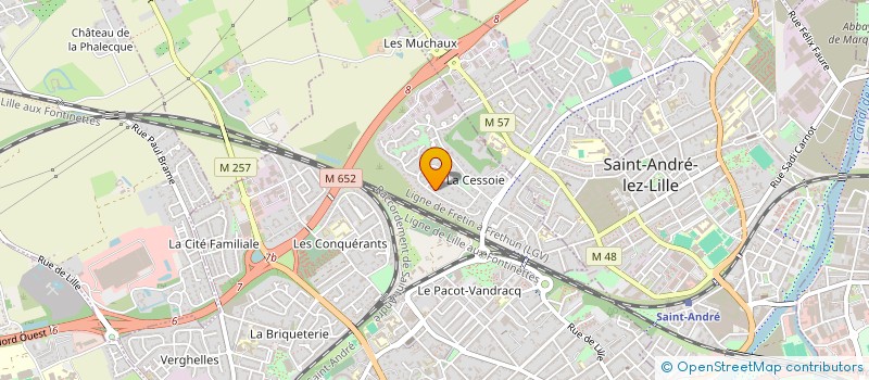 localisation de l'entreprise SCI LAURE à LAMBERSART