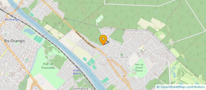 localisation de l'entreprise SCI LAURE à SOISY-SUR-SEINE