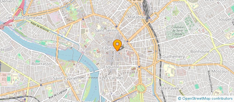 localisation de l'entreprise SCI LAURE  TOULOUSE