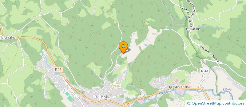 localisation de l'entreprise SCI LAURE  LE THOLY