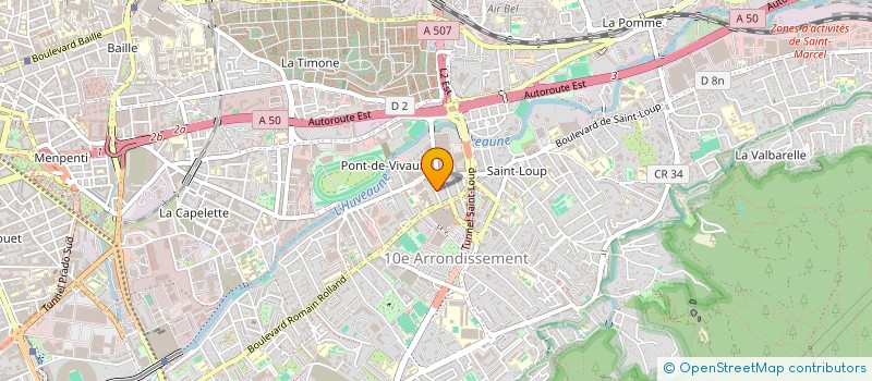 localisation de l'entreprise SCI LAURE à MARSEILLE