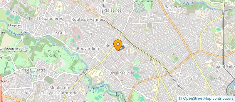 localisation de l'entreprise SCI LAURE AND CO  SAINT-HERBLAIN