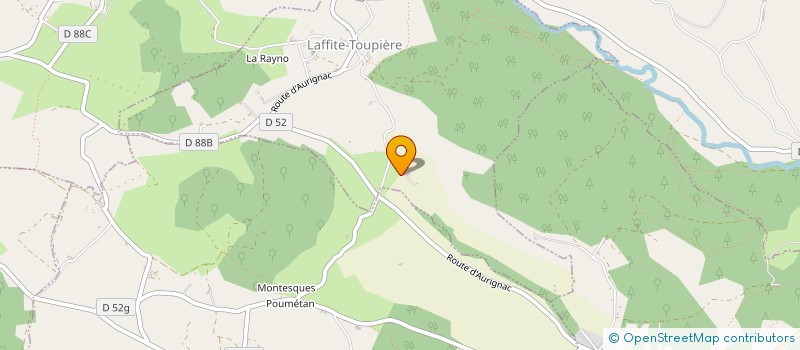 localisation de l'entreprise SCI LAURE EMILIE  SAINT-MARTORY