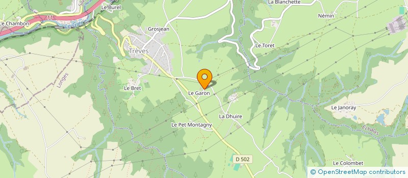 localisation de l'entreprise SCI LAURE IMMOBILIERE  TREVES