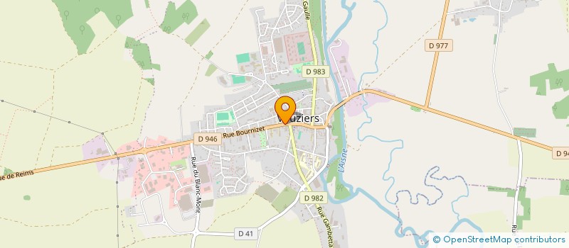 localisation de l'entreprise SCI LAURE MARIE  VOUZIERS