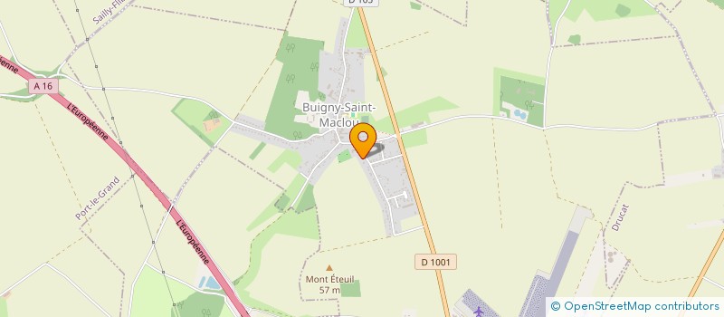 localisation de l'entreprise SCI LAURECO  BUIGNY-SAINT-MACLOU