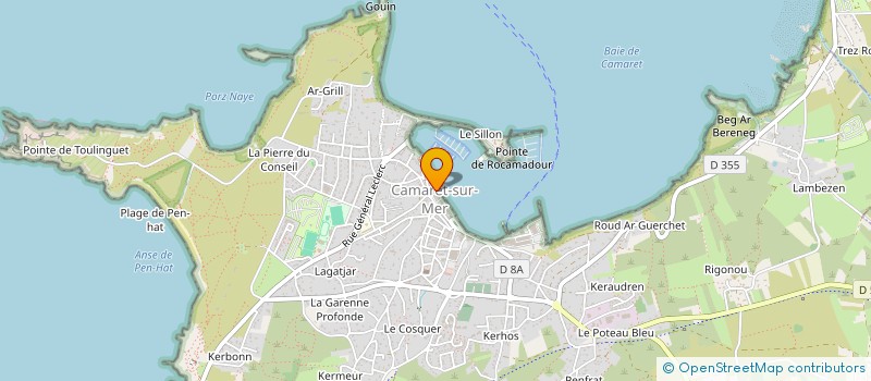 localisation de l'entreprise SCI LAUREDANA  CAMARET-SUR-MER