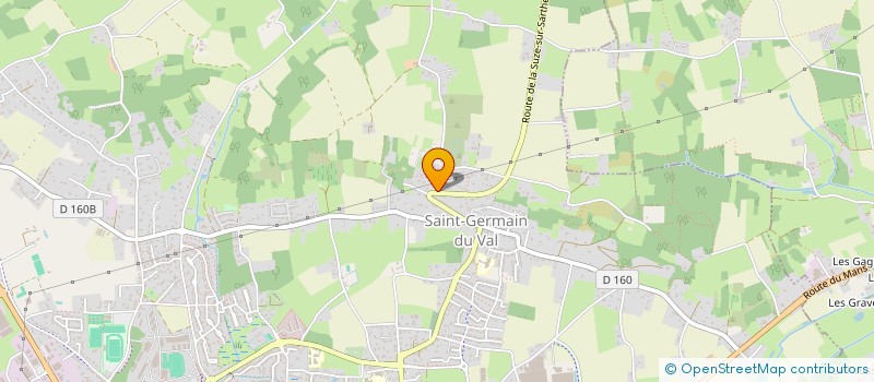 localisation de l'entreprise SCI LAUREL  LA FLECHE