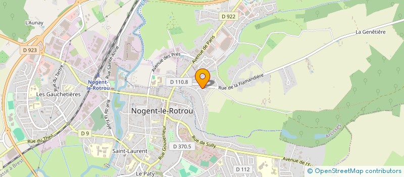 localisation de l'entreprise SCI LAURELINE à ARCISSES